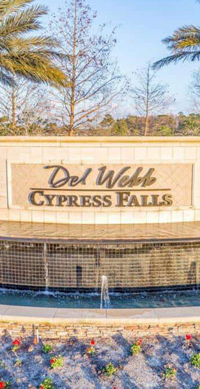 Cypress Falls at the Woodlands