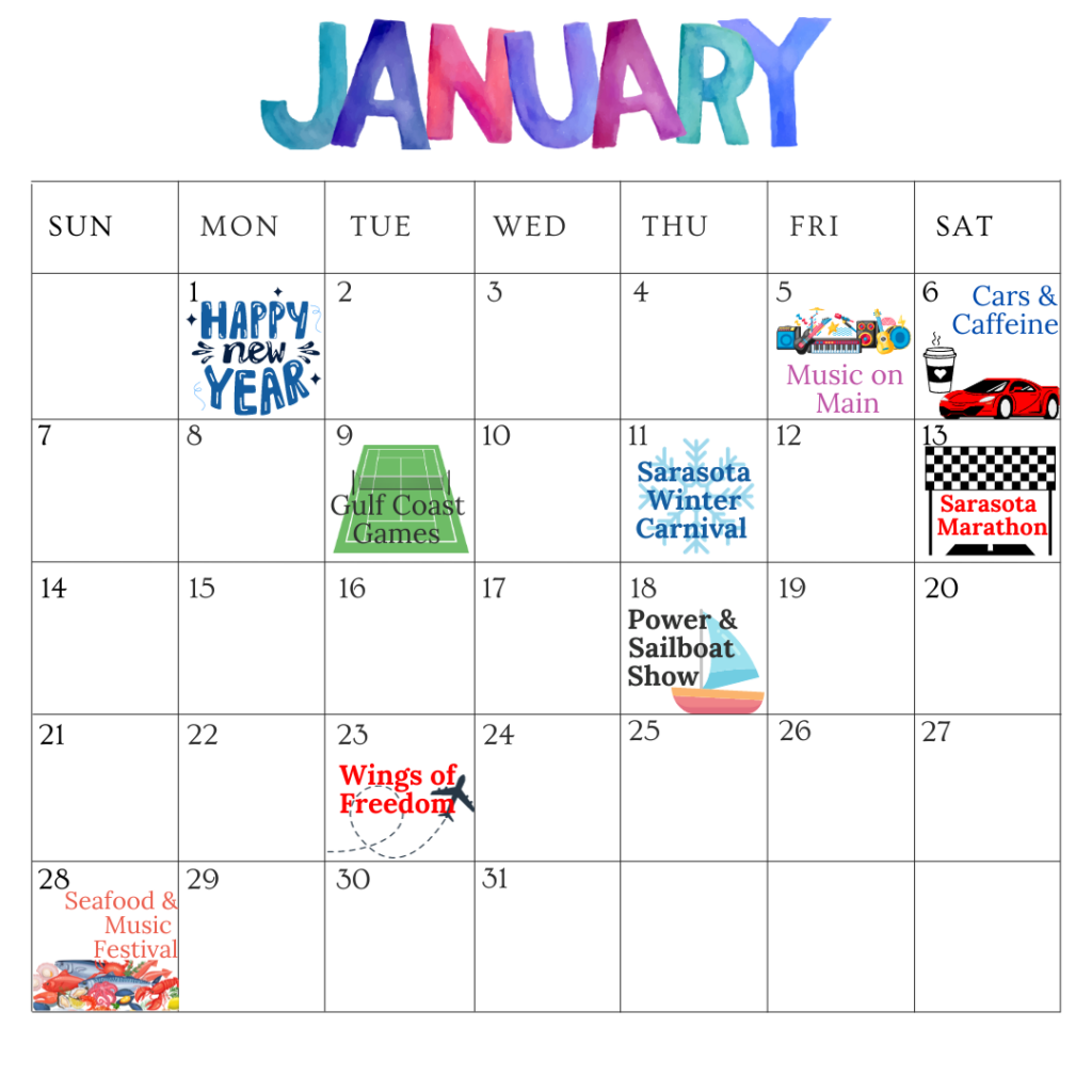 Unlocking the Excitement: January Events in Southwest Florida