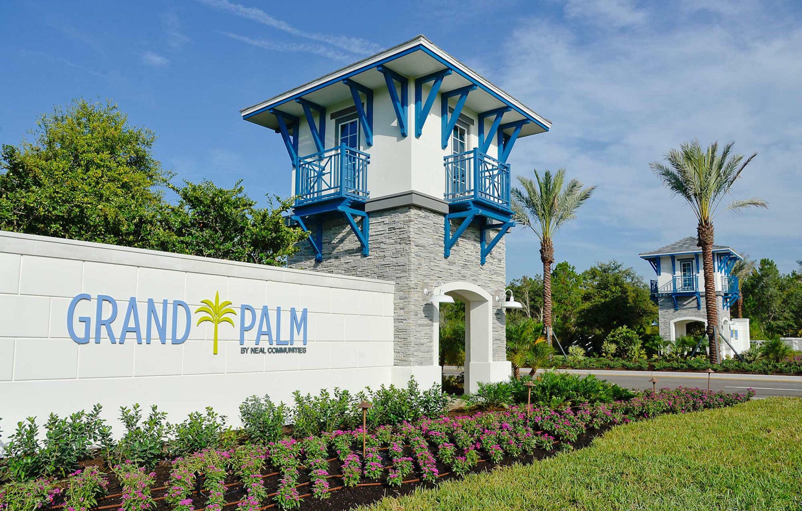 Grand Palm entrance in Venice, Florida